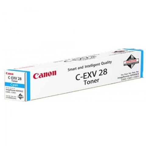 Canon oryginalny toner C-EXV28 C, 2793B002, cyan, 38000s