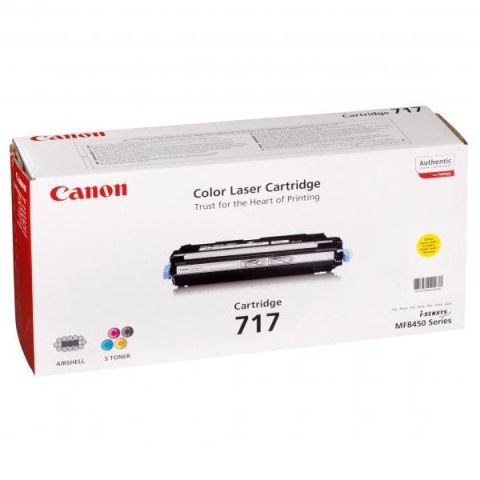 Canon oryginalny toner CRG717, 2575B002, yellow, 4000s, EOL