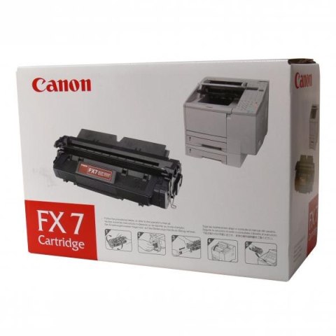 Canon oryginalny toner FX7 BK, 7621A002, black, 4500s