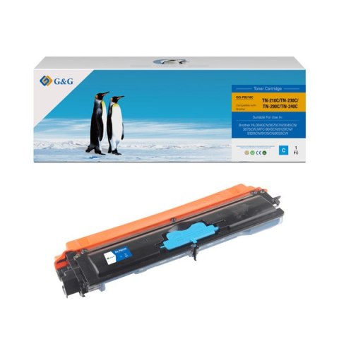 G&G kompatybilny toner z Brother TN230C, NT-PB210C(TN230C), cyan, 1400s G&G kompatybilny toner z Brother TN230C, NT-PB210C(TN230C), cyan, 1400s