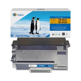 G&G kompatybilny toner z Brother TN3512, NT-PB3512, black, 12000s