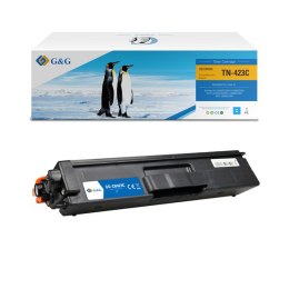 G&G kompatybilny toner z Brother TN423C, NT-CB423C, cyan, 4000s