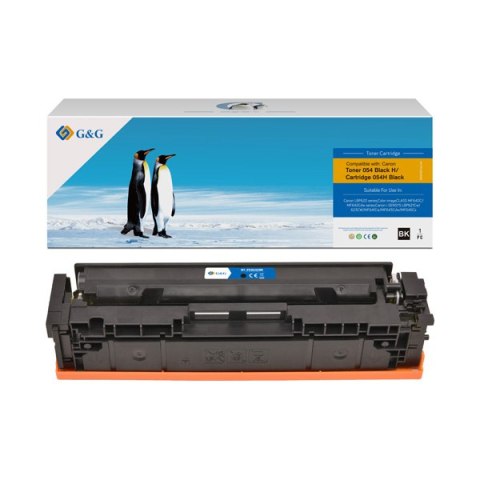 G&G kompatybilny toner z Canon 054HK, NT-PC054XBK, black, 3100s, high capacity