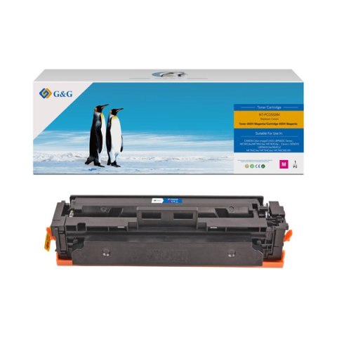 G&G kompatybilny toner z Canon 055MH, NT-PC055XM, magenta, 5900s, high capacity G&G kompatybilny toner z Canon 055MH, NT-PC055XM, magenta, 5900s, high capacity