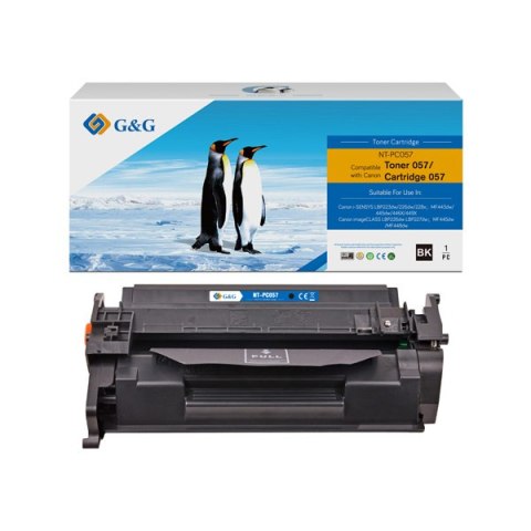 G&G kompatybilny toner z Canon 057, NT-PC057, black, 3100s G&G kompatybilny toner z Canon 057, NT-PC057, black, 3100s