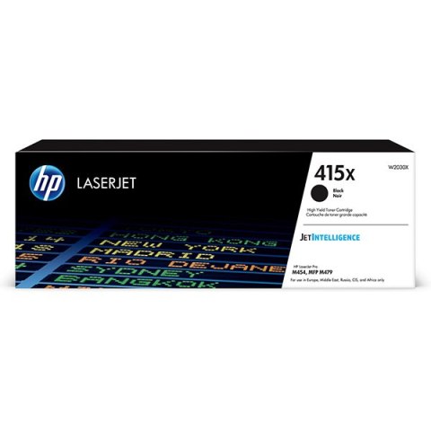 HP oryginalny toner W2030X, HP 415X, black, 7500s, high capacity