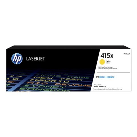 HP oryginalny toner W2032X, HP 415X, yellow, 6000s, high capacity