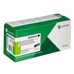 Lexmark oryginalny toner B242H00, black, 6000s, high capacity, return