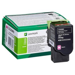 Lexmark oryginalny toner C2320M0, magenta, 1000s, return