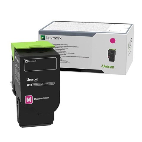 Lexmark oryginalny toner C240X30, magenta, 3500s, extra duża pojemność