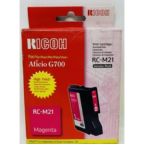 Ricoh oryginalny wkład żelowy 402278, typ RC-M21, magenta, 2300s