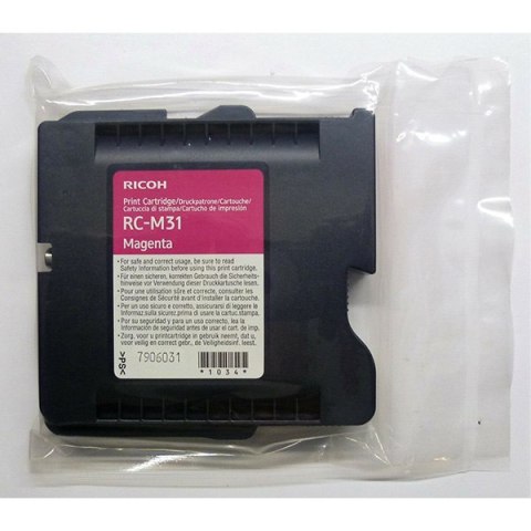 Ricoh oryginalny wkład żelowy 405504, typ RC-M31, magenta, 2500s