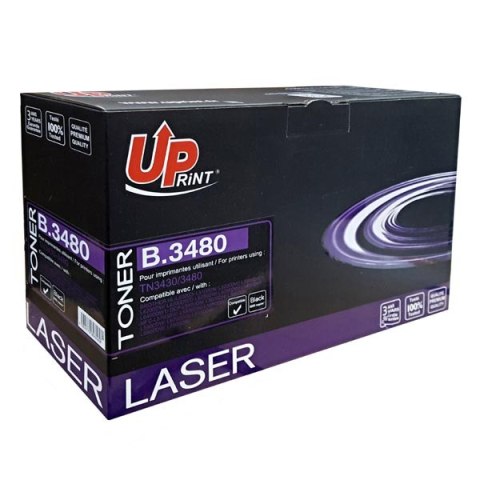 UPrint kompatybilny toner z Brother TN3480, TN3430, B.3480, black, 8000s