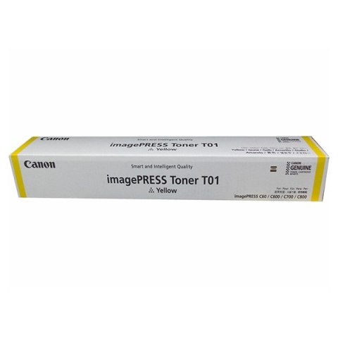 Canon oryginalny toner T01 Y, 8069B001, yellow, 39500s