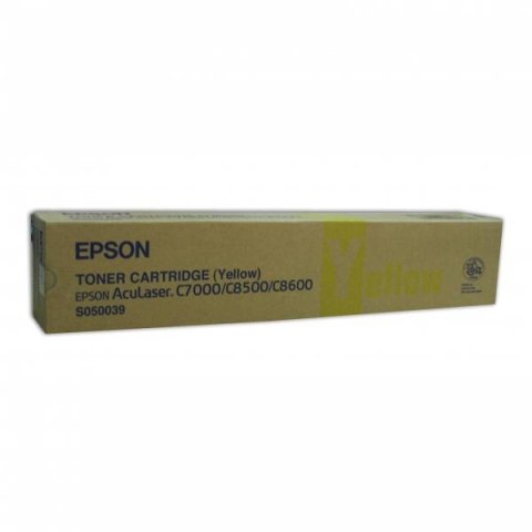 Epson oryginalny toner C13S050039, yellow, 6000s