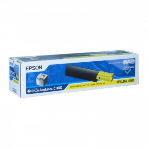 Epson oryginalny toner C13S050191, yellow, 1500s Epson oryginalny toner C13S050191, yellow, 1500s