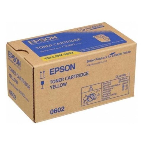 Epson oryginalny toner C13S050602, yellow, 7500s Epson oryginalny toner C13S050602, yellow, 7500s