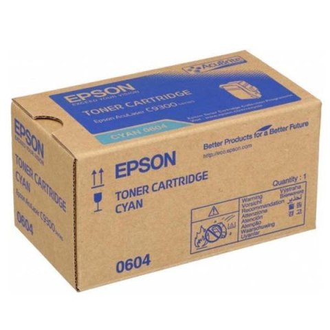 Epson oryginalny toner C13S050604, cyan, 7500s Epson oryginalny toner C13S050604, cyan, 7500s
