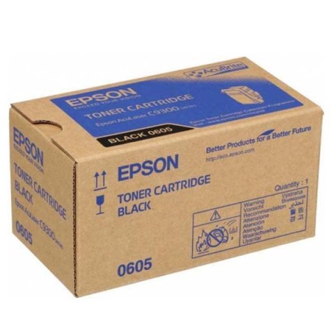 Epson oryginalny toner C13S050605, black, 6500s Epson oryginalny toner C13S050605, black, 6500s