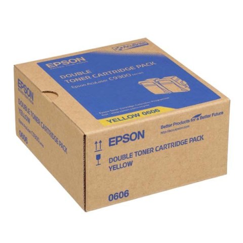 Epson oryginalny toner C13S050606, yellow, 15000s, dual pack Epson oryginalny toner C13S050606, yellow, 15000s, dual pack