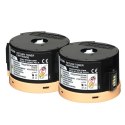Epson oryginalny toner C13S050711, black, 5000 (2x2500)s, return
