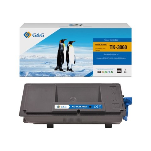 G&G kompatybilny toner z Kyocera TK3060, NT-FKTK3060C, black, 14500s