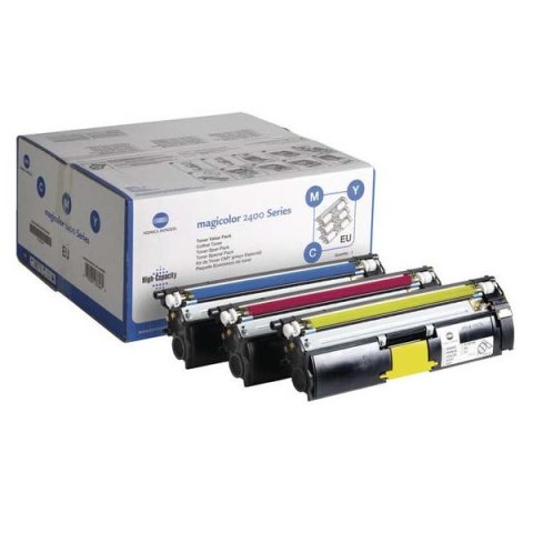 Konica Minolta oryginalny toner A00W012, 1710-5950-01, CMY, 13500 (3x4500)s, z hologramem