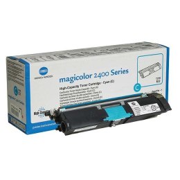 Konica Minolta oryginalny toner A00W332, 1710-5890-07, cyan, 4500s, z hologramem