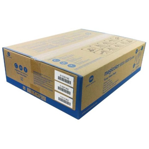 Konica Minolta oryginalny toner A06VJ52, color, 18000 (3x6000)s, low capacity