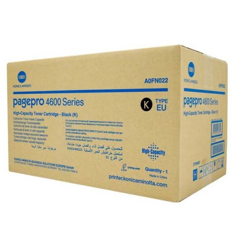 Konica Minolta oryginalny toner A0FN022, black, 18000s, high capacity