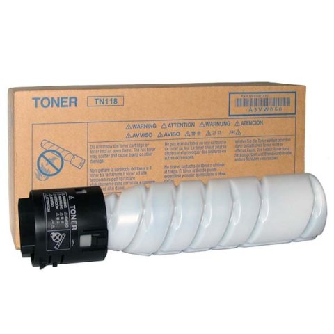Konica Minolta oryginalny toner TN118, A3VW050, A3VW051, black, 24000 (2x12000)s, 2x281,5g Konica Minolta oryginalny toner TN118, A3VW050, A3VW051, black, 24000 (2x12000)s, 2x281,5g