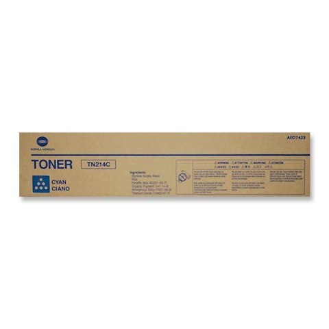 Konica Minolta oryginalny toner TN214C, A0D7454, cyan, 18500s Konica Minolta oryginalny toner TN214C, A0D7454, cyan, 18500s