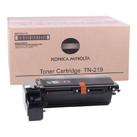 Konica Minolta oryginalny toner TN219K, 9967002118, black