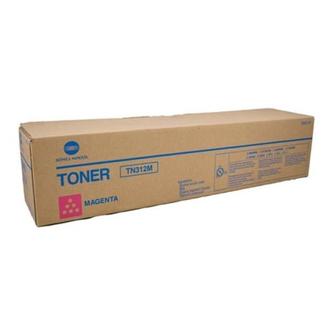 Konica Minolta oryginalny toner TN312M, 8938-707, magenta, 12000s