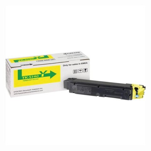 Kyocera oryginalny toner TK-5140Y, 1T02NRANL0, yellow, 5000s