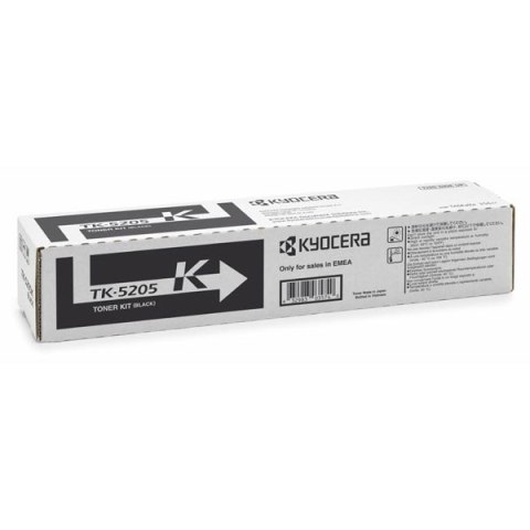 Kyocera oryginalny toner TK-5205K, 1T02R50NL0, black, 18000s