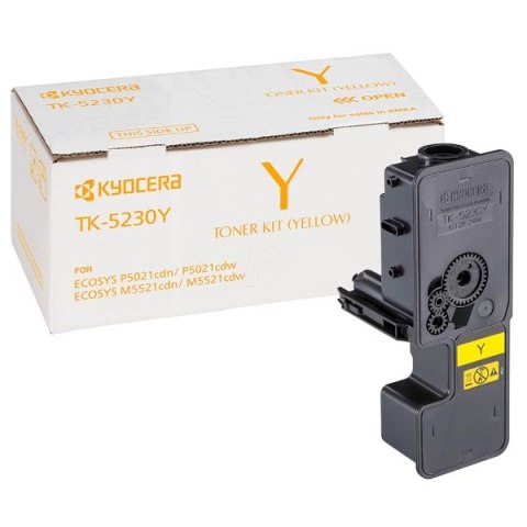 Kyocera oryginalny toner TK-5230Y, 1T02R9ANL0, yellow, 2200s