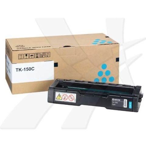 Kyocera oryginalny toner TK150C, 1T05JKCNL0, cyan, 6000s