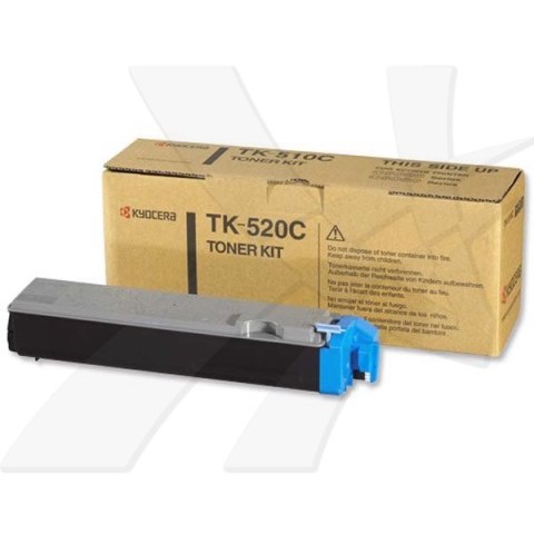 Kyocera oryginalny toner TK520C, 1T02HJAEU0, cyan, 4000s