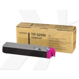 Kyocera oryginalny toner TK520M, 1T02HJBEU0, magenta, 4000s