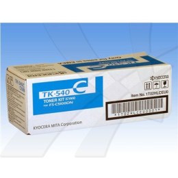 Kyocera oryginalny toner TK540C, 0T2HLCEU, cyan, 4000s