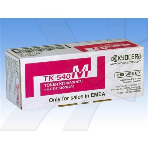 Kyocera oryginalny toner TK540M, 0T2HLBEU, magenta, 4000s