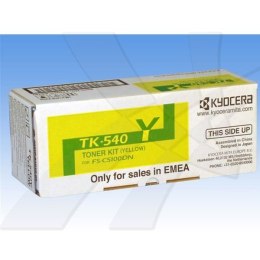 Kyocera oryginalny toner TK540Y, 0T2HLAEU, yellow, 4000s