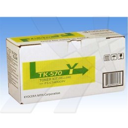 Kyocera oryginalny toner TK570Y, 1T02HGAEU0, yellow, 12000s