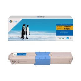 G&G kompatybilny toner z OKI 44469724, NT-COC510FC, cyan, 5000s