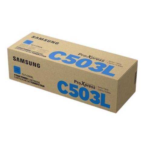 HP oryginalny toner SU014A, CLT-C503L, C503L, cyan, 5000s, high capacity HP oryginalny toner SU014A, CLT-C503L, C503L, cyan, 5000s, high capacity
