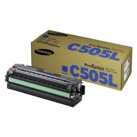 HP oryginalny toner SU035A, CLT-C505L, C505L, cyan, 3500s, high capacity