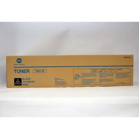 Konica Minolta oryginalny toner A070150, TN611K, black, 45000s