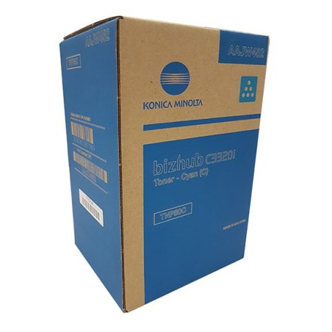 Konica Minolta oryginalny toner AAJW452, TNP-80C, cyan, 9000s