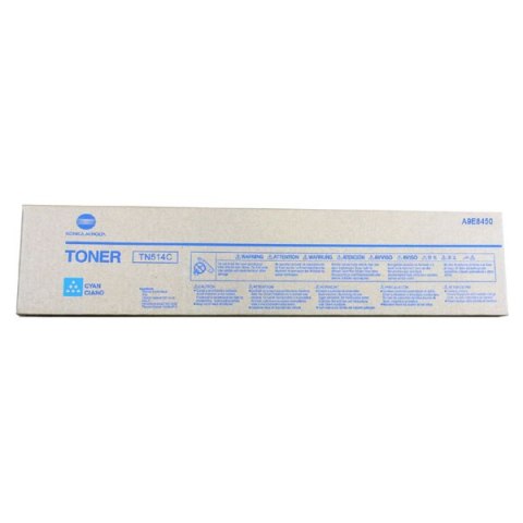 Konica Minolta oryginalny toner TN514C, A9E8450, cyan, 26000s